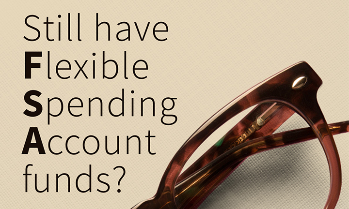 fsa card for glasses