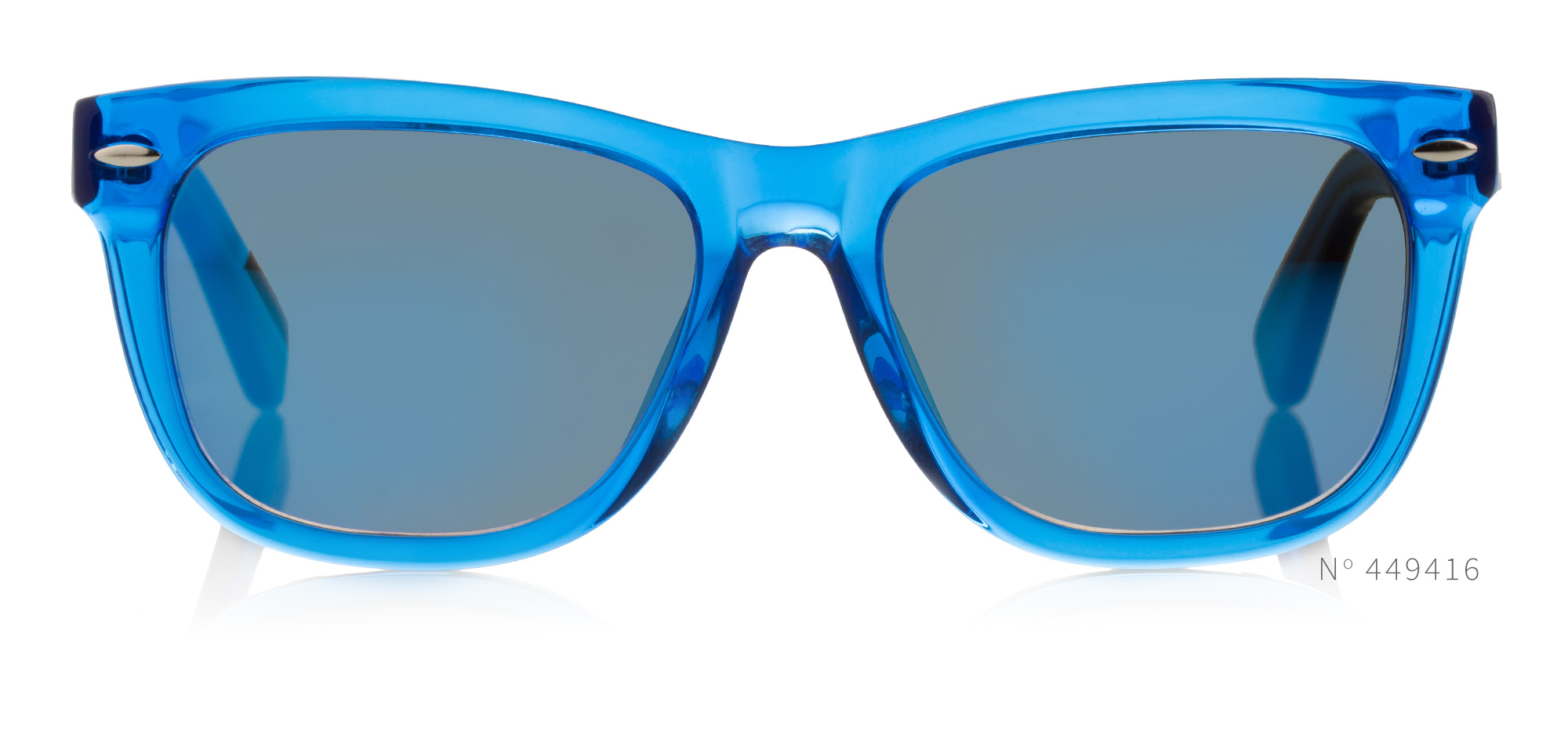Blue Acetate Wayfarers