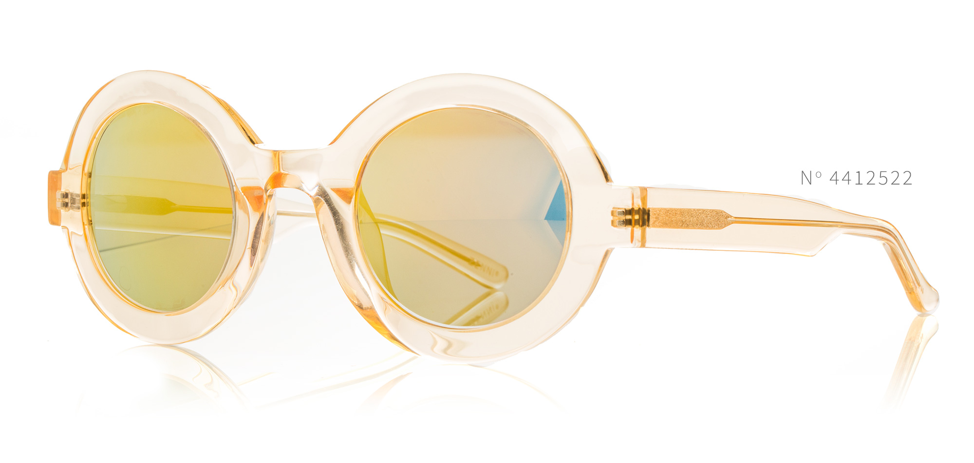 Yellow Round Sunglasses