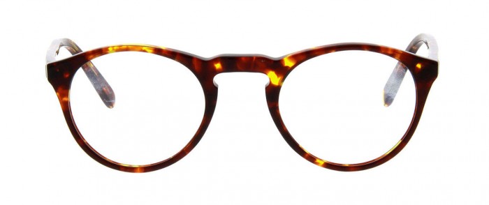 Vintage Tortoiseshell Round Eyeglasses