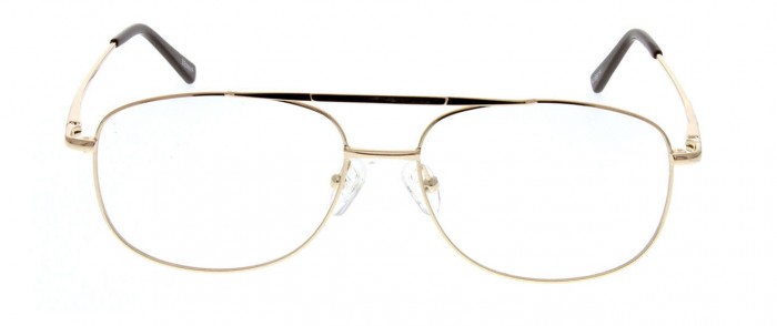 gold metal wire glasses