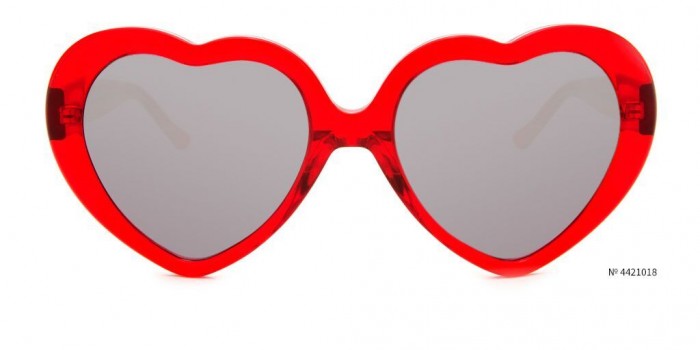 red heart coachella glasses