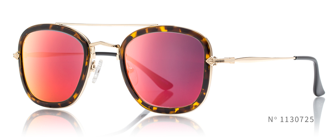 square red mirror glasses