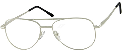 silver rimmed glasses