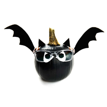 DIY pumpkin bats