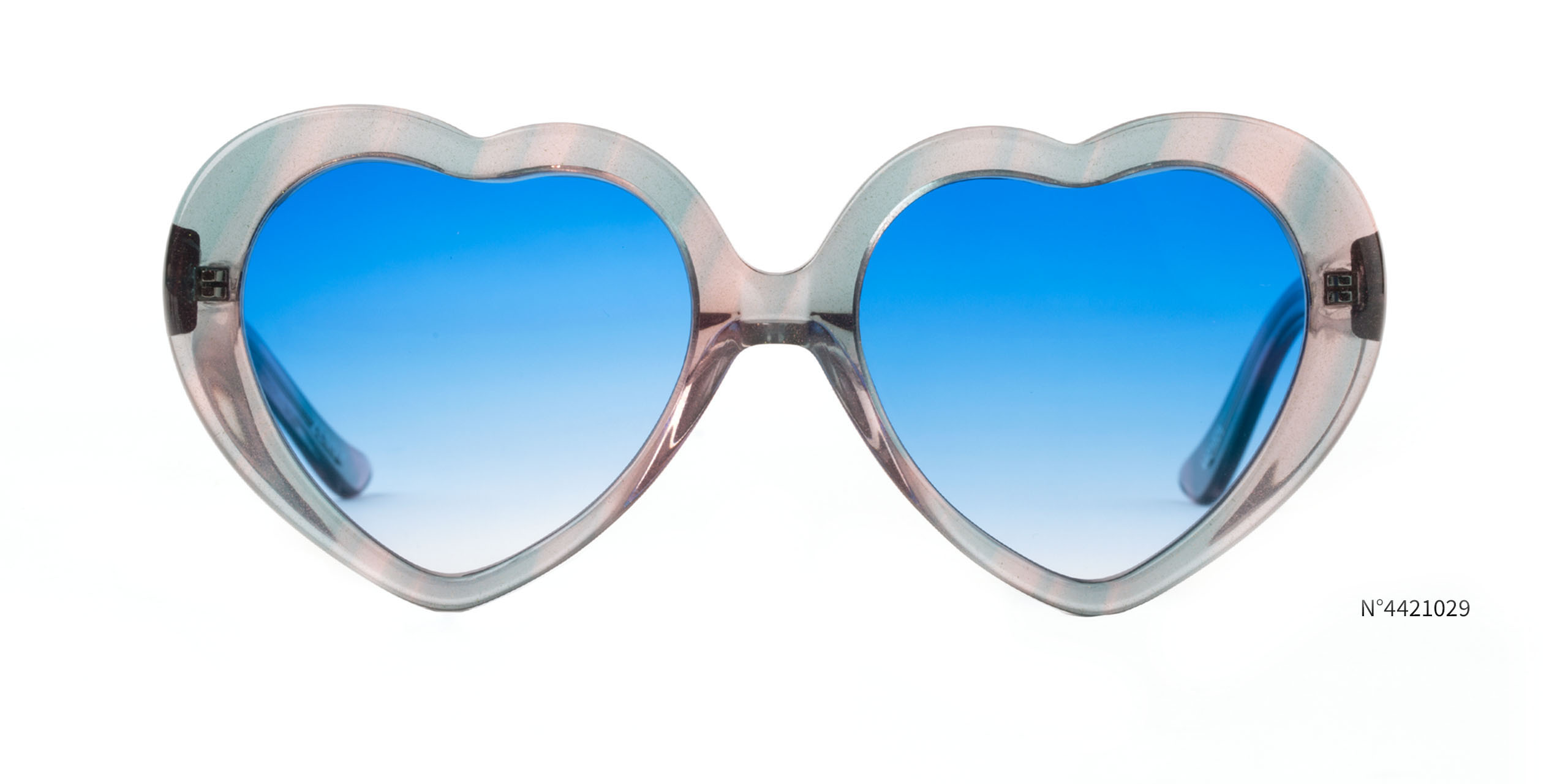 heart shaped edm glasses