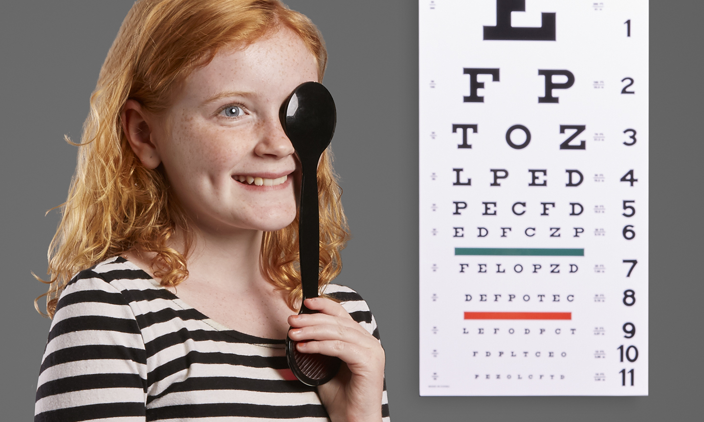 child eye exam