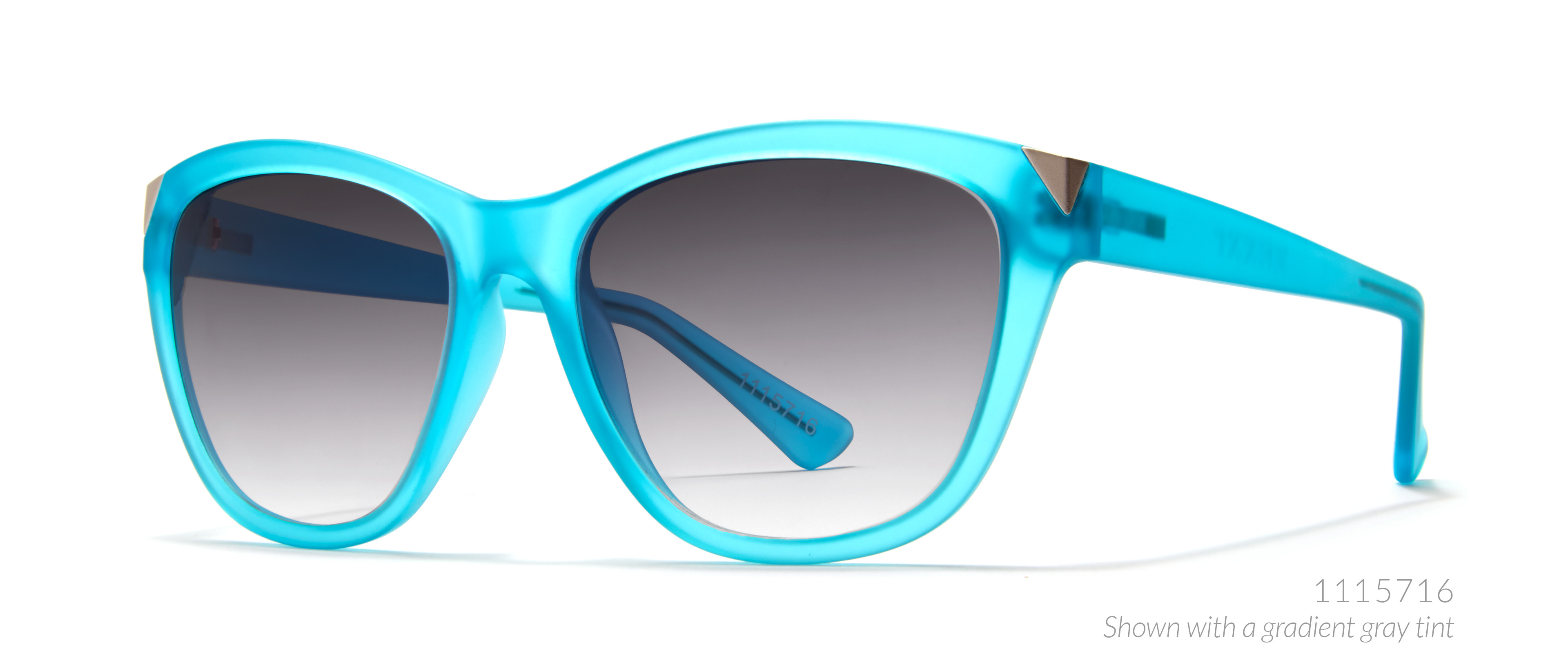 turquoise cat eye sunglasses
