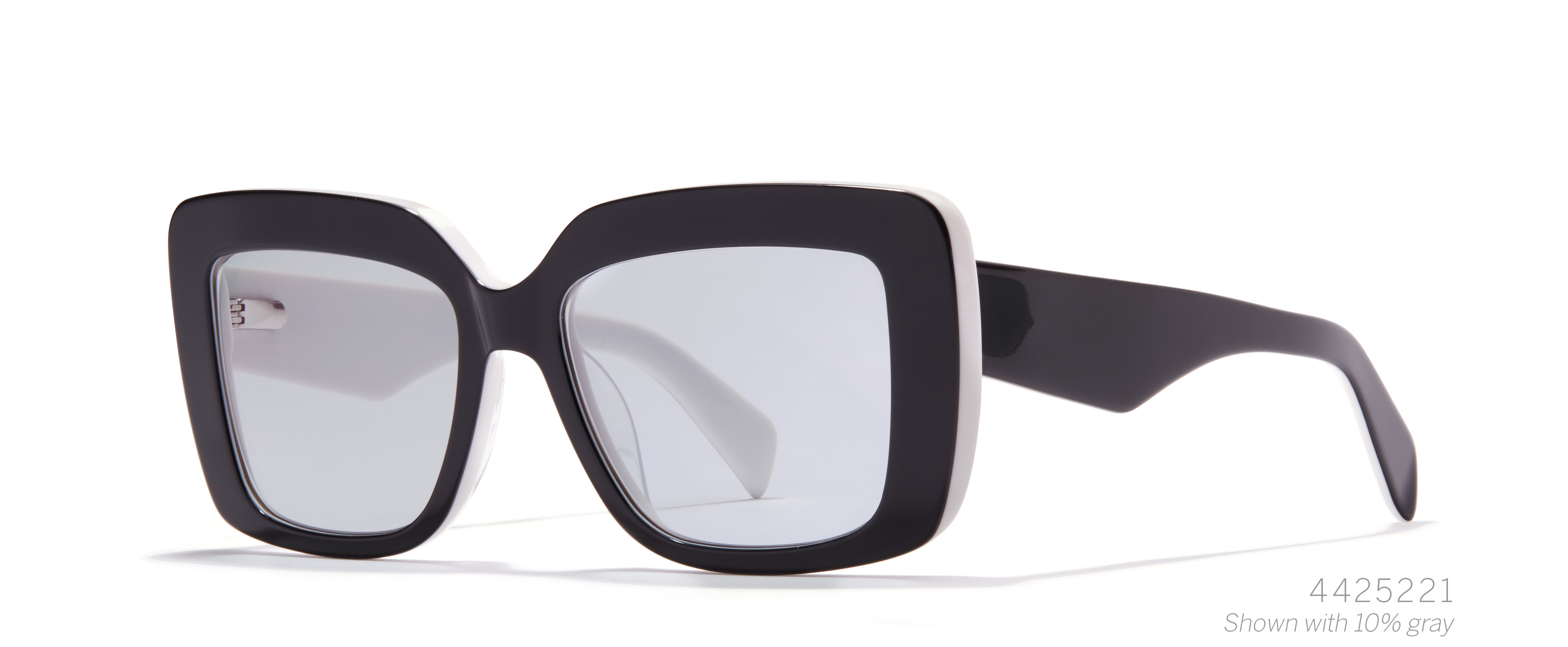 black and white sunglasses