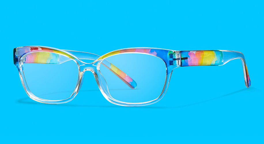 rainbow pride glasses
