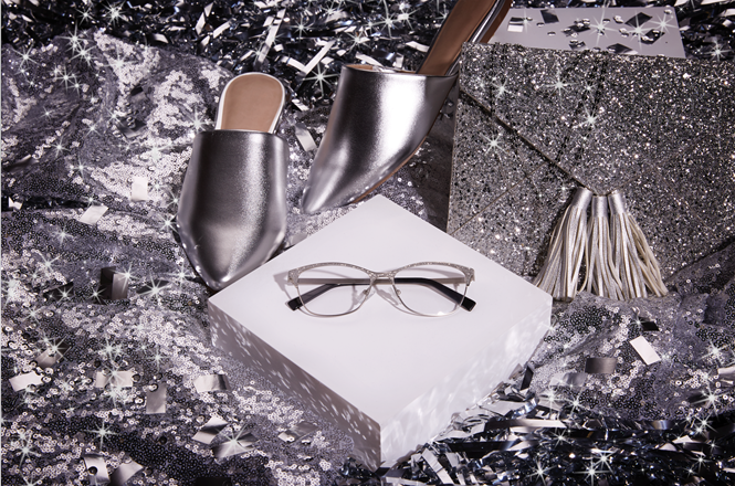 silver zenni frames and shoes