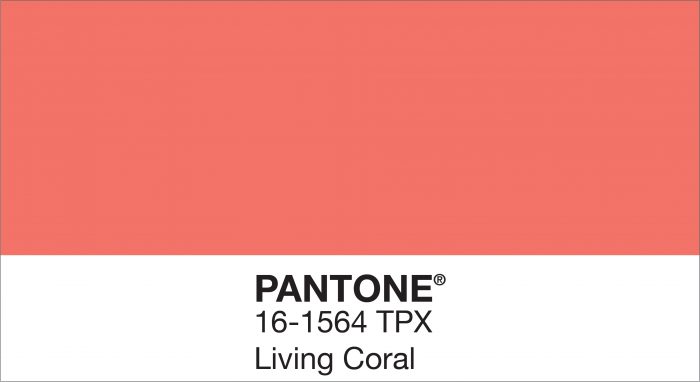 Pantone 16-1564 TPX Living Coral color swatch.