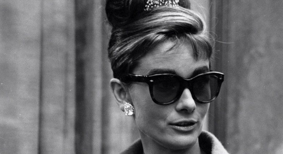 Cat eye style remade vintage sunglasses,metal detail,60s Alternative Fashion 