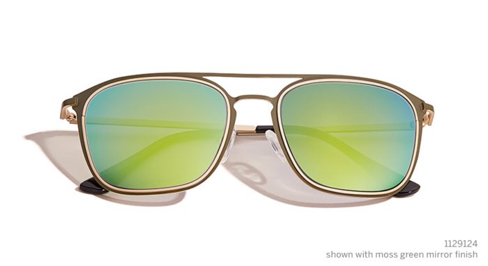 mirror finish prescription sunglasses