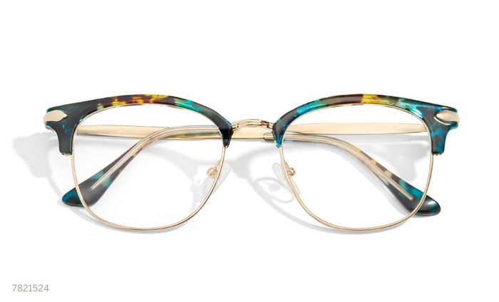 clubmaster style prescription glasses