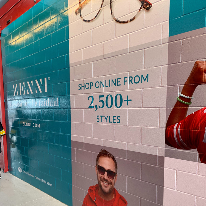 ZENNI. Powered by the Faithful. ZENNI.COM. Shop online from 2,500+ styles. Official Eyewear Partner of the 49ers.