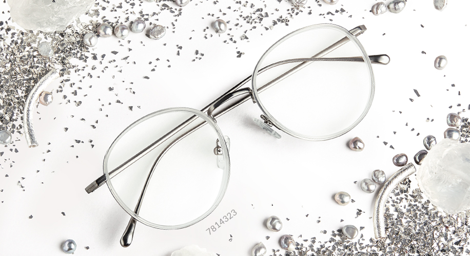 wire rim glasses lay down