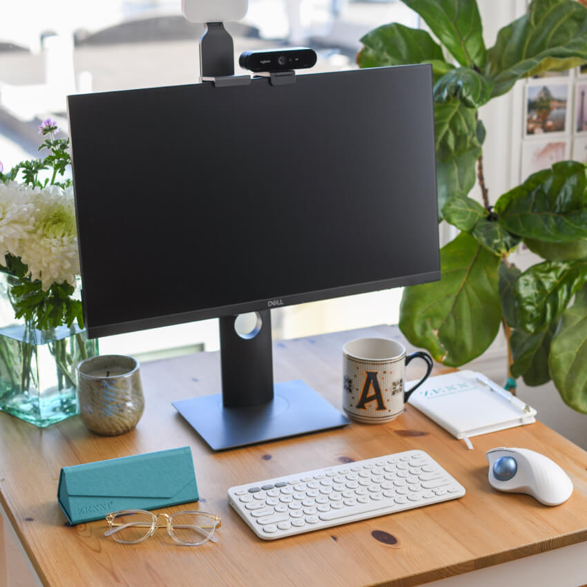 Blue light glasses for computer use.