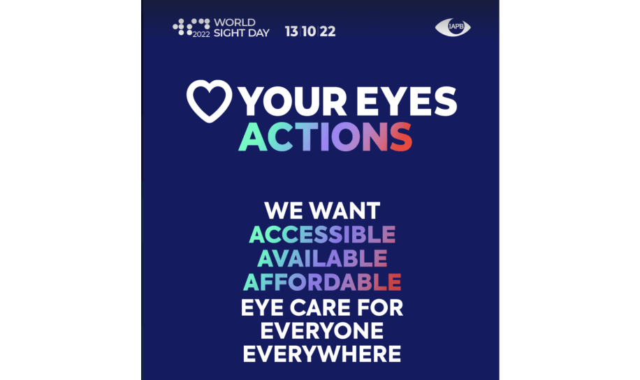 World Sight Day #LoveYourEyes Actions
