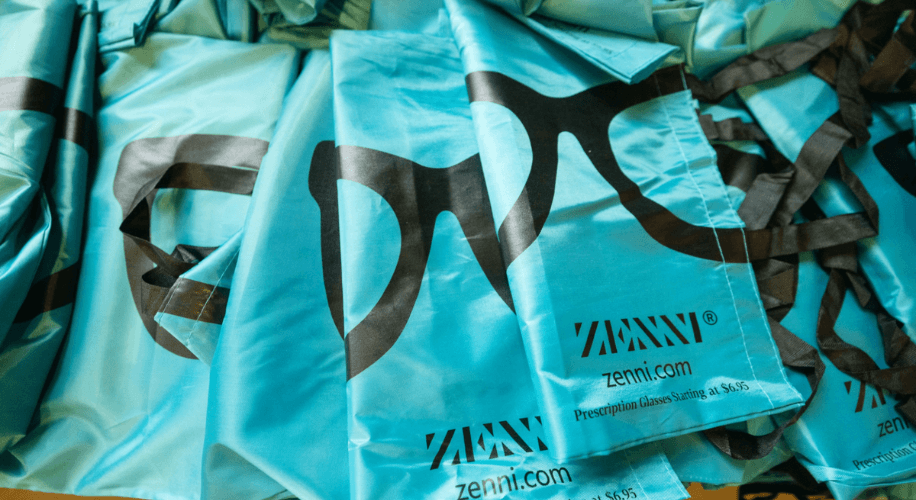 Zenni Goodie Bags were given out to every attendee.