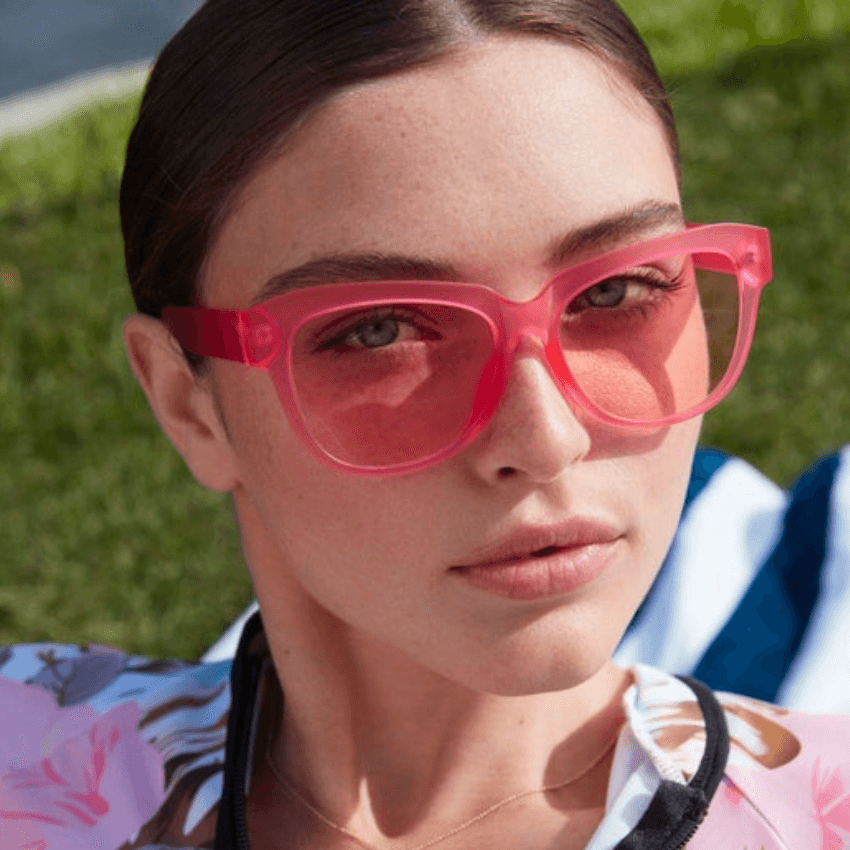 Hot Pink Sunglasses