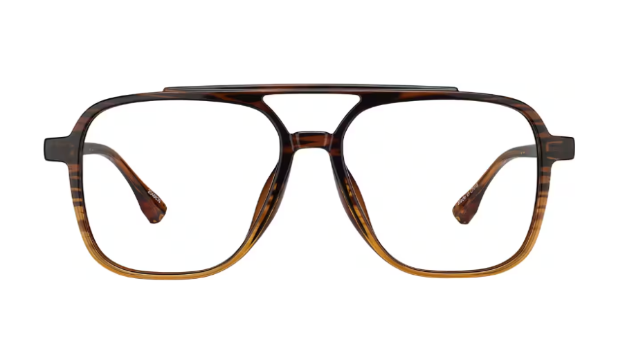 Dark Roast Aviator Glasses
