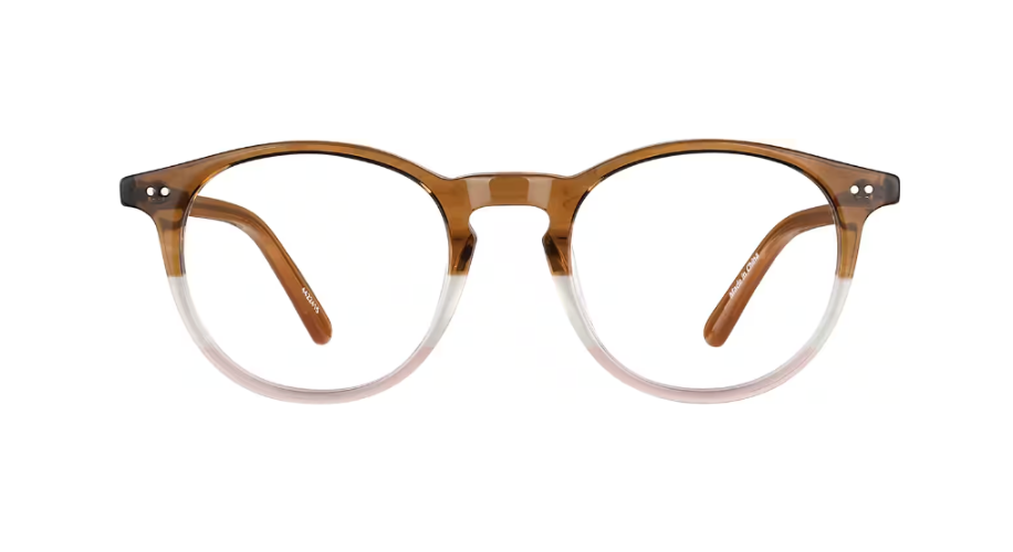 Cafe au Lait Round Glasses