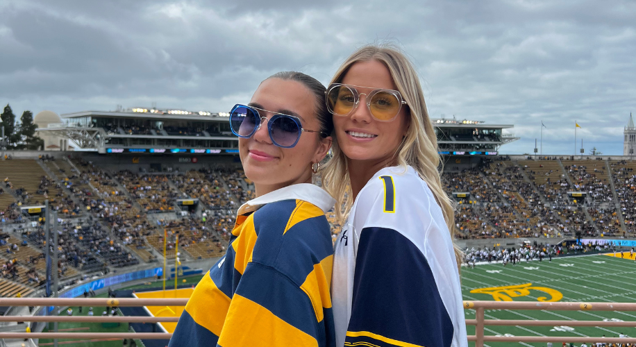 Blue and Gold Glasses Collection