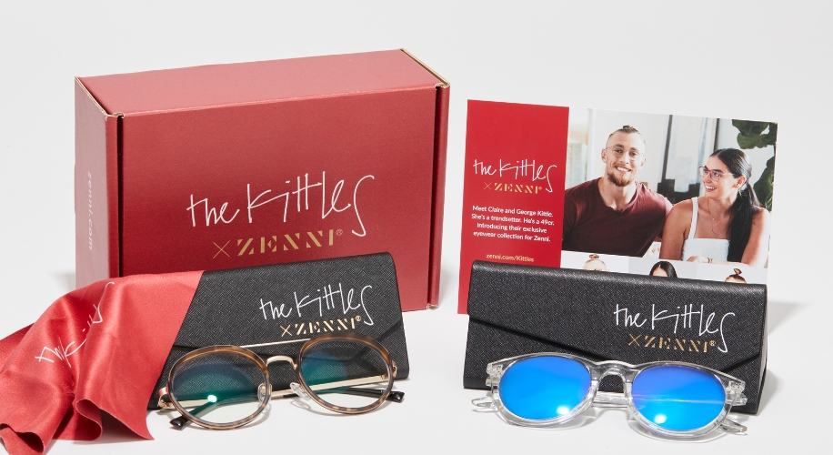 Game Day Style with Kittle x Zenni Glasses Collection