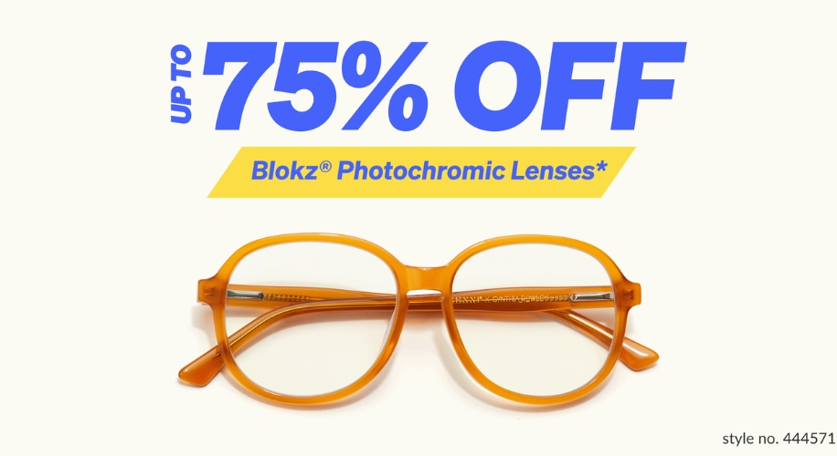 Zenni's Blokz Photochromic Glasses: Big Sale with Up to 75% Off!