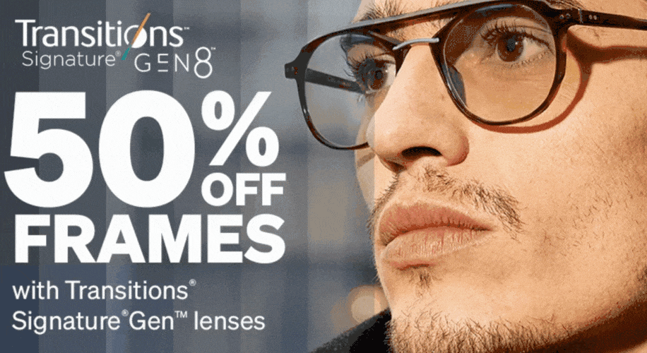 Step into the Light with Zenni’s Transitions Signature GEN 8 Sale