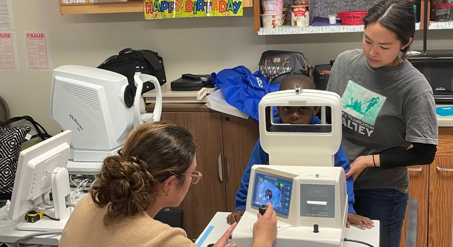 A Day in the Life: School Vision Screening, April 2024