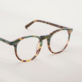 Dark Tortoiseshell Geometric Glasses #4430339 | Zenni Optical